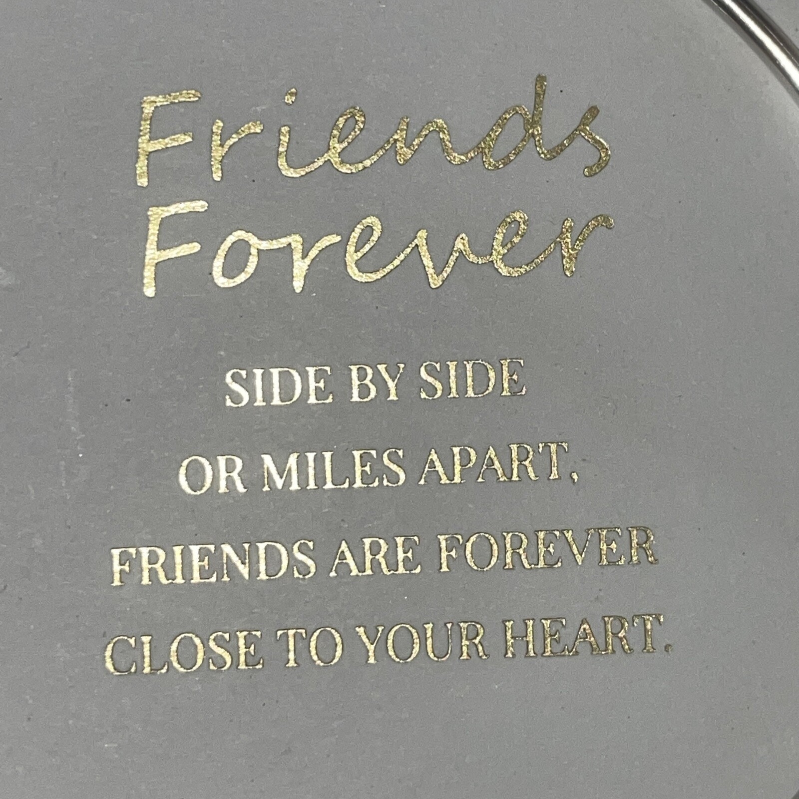Footnotes "Friends Forever" Stainless Steel Expandable Bracelet With Charms Nib — image 5 of 8